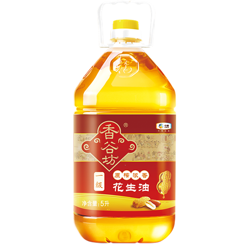 中粮香谷坊浓香压榨一级花生油5l